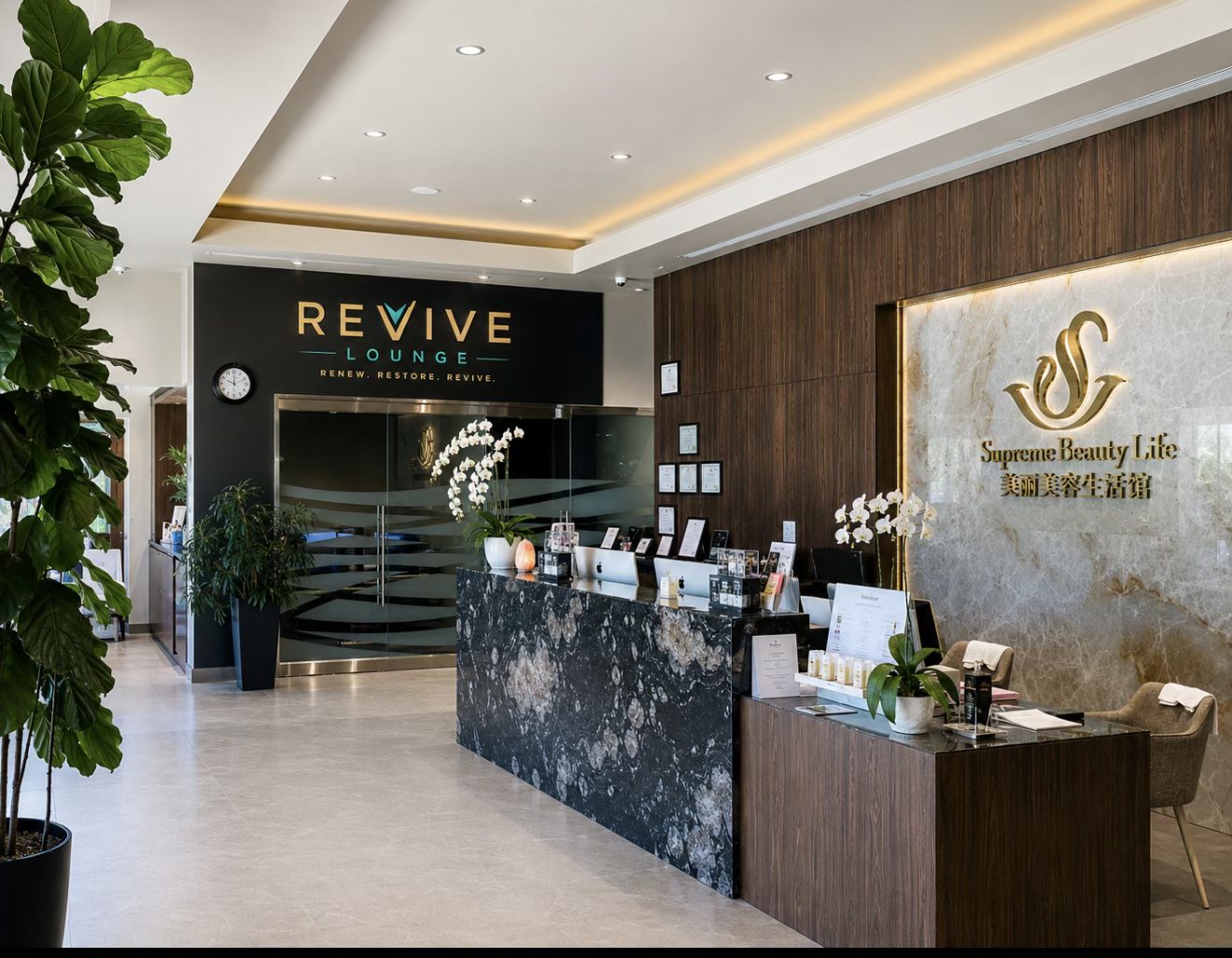 Revive Lounge premium recovery lounge in North Irvine